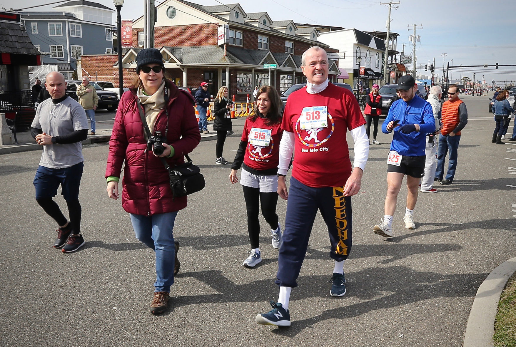 NJ Gov Murphy Autism Run